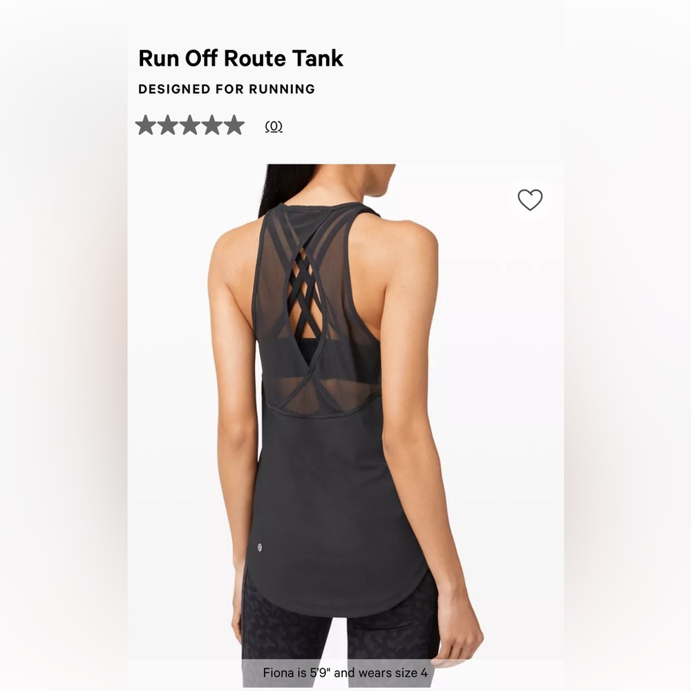 Lululemon Run Off-Route Tank